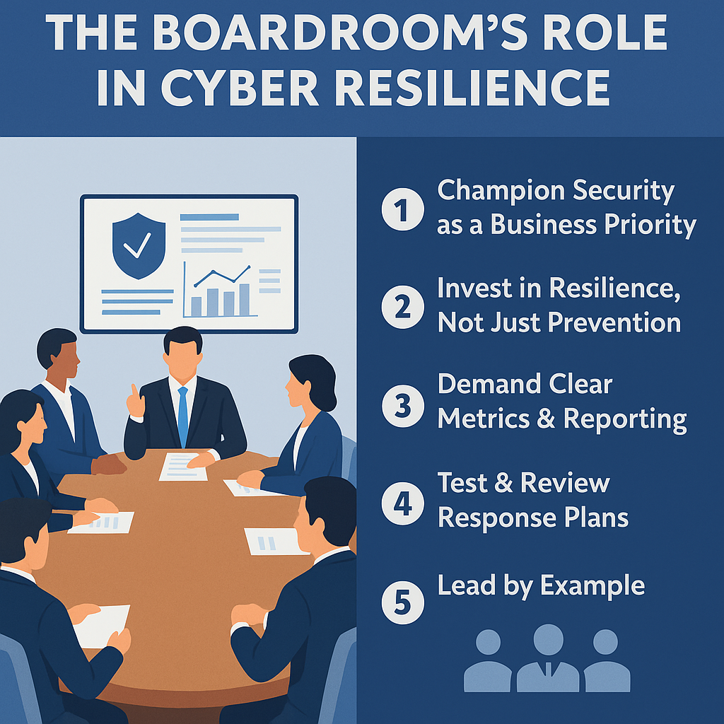 The Boardroom’s Role in Cyber Resilience